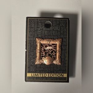 Hard Rock Cafe Seattle Black and Copper Framed Pin *Rare*